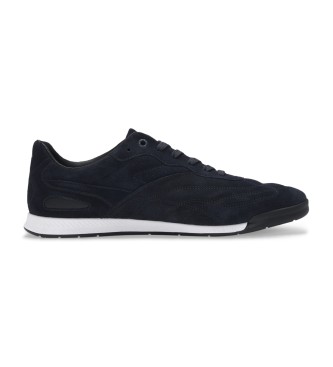 BOSS Sneakers in pelle blu navy titanio