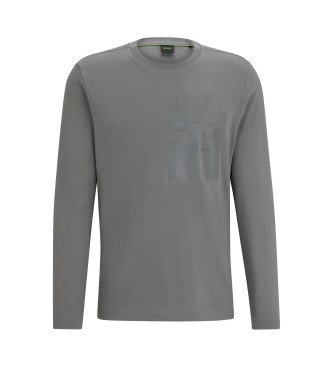 BOSS Togn Mirror T-shirt grey