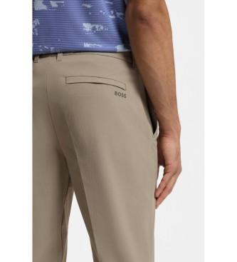 BOSS Commuter Hexa-bukser i beige