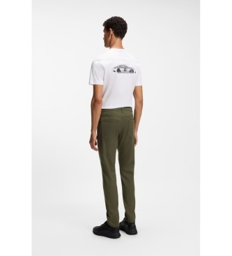 BOSS Cal�as de corte c�nico verde