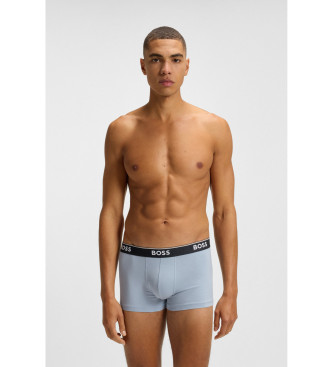 BOSS Confezione da 3 Power Boxer blu, nero