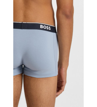 BOSS Confezione da 3 Power Boxer blu, nero