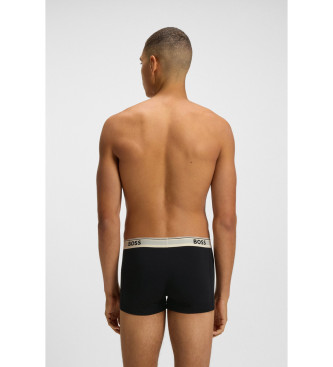 BOSS Conjunto de trs boxers Power 967 preto
