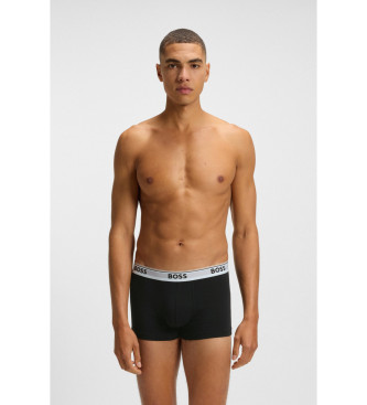 BOSS Conjunto de trs boxers Power 967 preto