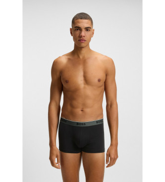 BOSS Conjunto de trs boxers Power 967 preto
