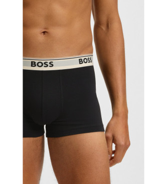 BOSS Conjunto de trs boxers Power 967 preto