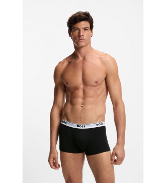 BOSS Set di tre boxer neri Power
