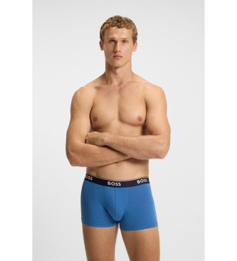 BOSS Set 3 Boxers Power zwart, groen, blauw
