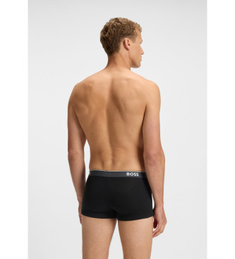 BOSS Confezione da 3 boxer Power Desig grigio, nero