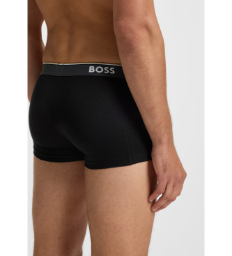 BOSS Confezione da 3 boxer Power Desig grigio, nero