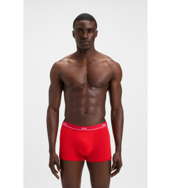 BOSS Confezione da 5 boxer essenziali multicolori 