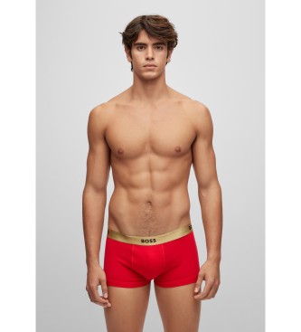 BOSS Pack 2 Boxer shorts red, navy