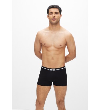 BOSS Pack 3 Boxer Bold wei�, schwarz, braun