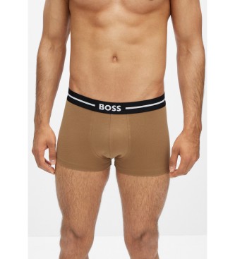 BOSS Pack 3 Boxer Bold wei�, schwarz, braun