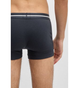 BOSS 3er-Set mehrfarbige Logo-Boxershorts mit Bund