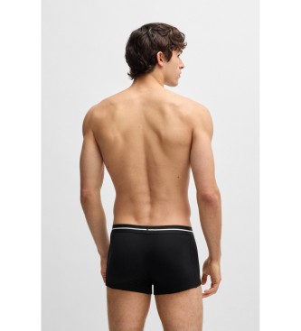 BOSS 3er-Set mehrfarbige Logo-Boxershorts mit Bund