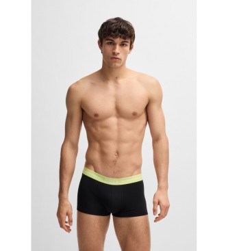 BOSS 3er-Set mehrfarbige Logo-Boxershorts mit Bund