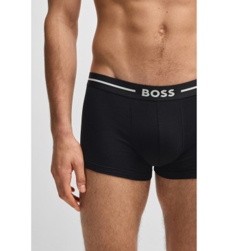 BOSS 3er-Set mehrfarbige Logo-Boxershorts mit Bund