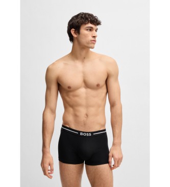 BOSS 3er-Set Boxershorts mit Monogramm mehrfarbig