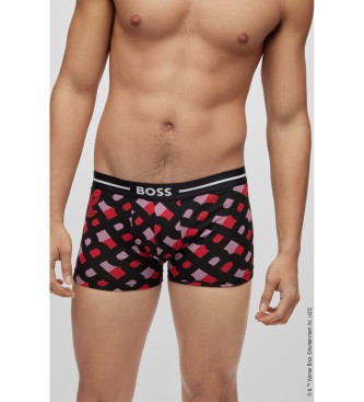 BOSS Pack 3 Boxer shorts Looney Looney red, black