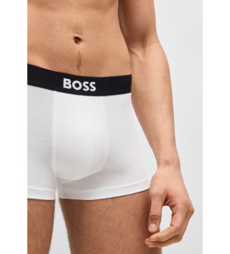 BOSS Zestaw 3 bokserek One Logo biały