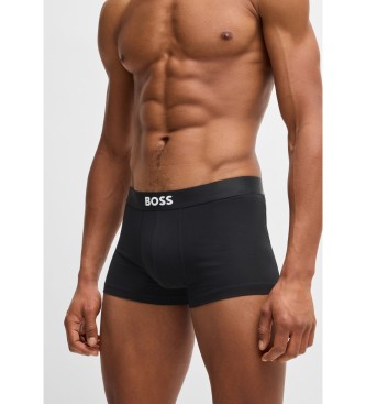 BOSS Pack 3 Boxers One Logo noir