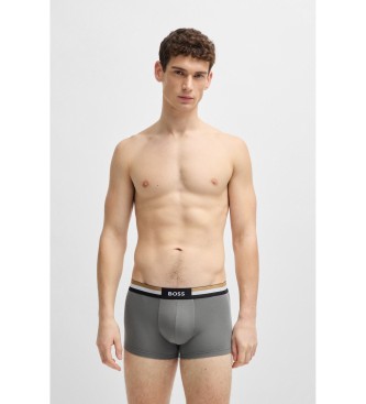 BOSS 3er-Set mehrfarbiger Logo-Boxershorts