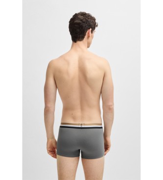 BOSS 3er-Set mehrfarbiger Logo-Boxershorts