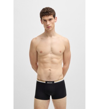 BOSS 3er-Set mehrfarbiger Logo-Boxershorts