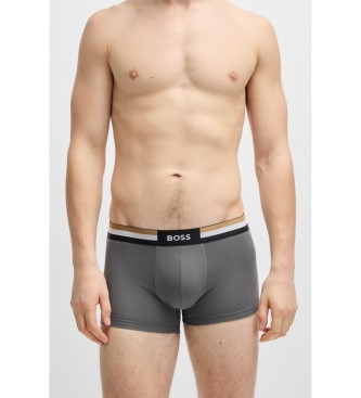 BOSS 3er-Set mehrfarbiger Logo-Boxershorts