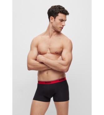 BOSS 3 Pack 3 Logo Stretch Boxers Waistband black