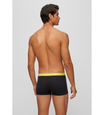 BOSS 3 Pack 3 Elastic Boxers Logo Waistband black