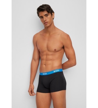 BOSS 3 Pack 3 Elastic Boxers Logo Waistband black