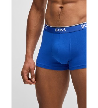 BOSS St med 3 flerfarvede logoboksere med linning