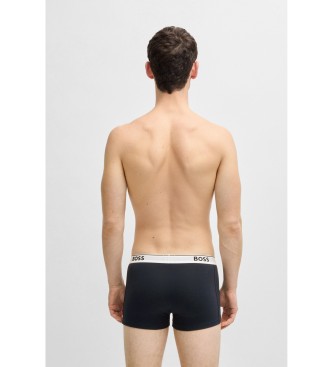 BOSS Set di 3 boxer con logo multicolore in vita