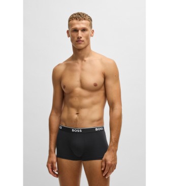 BOSS Set di 3 boxer con logo multicolore in vita