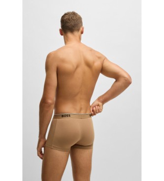 BOSS Set di 3 boxer con logo multicolore in vita