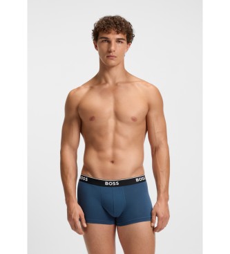 BOSS Conjunto 3 boxers Power blue