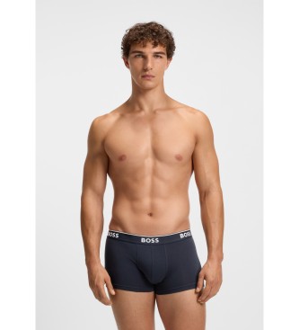 BOSS Conjunto 3 boxers Power blue