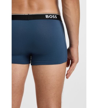 BOSS Conjunto 3 boxers Power blue