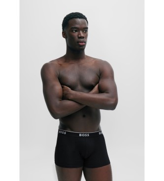 BOSS Pack 3 Boxershorts Power navy, sort