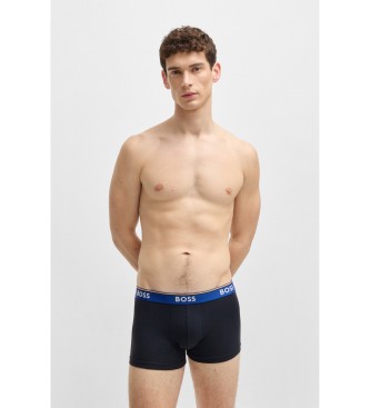 BOSS 3er-Set mehrfarbige Logo-Boxershorts mit Bund