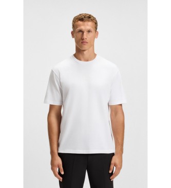 BOSS T-shirt Hole19 biały