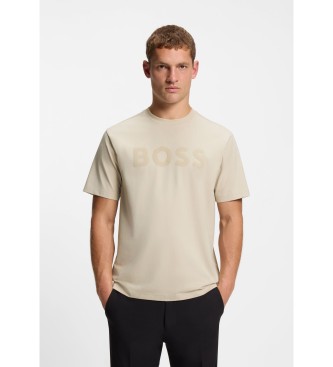 BOSS Iconic Logo T-shirt beige