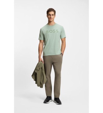 BOSS Relaxed Fit T-shirt green