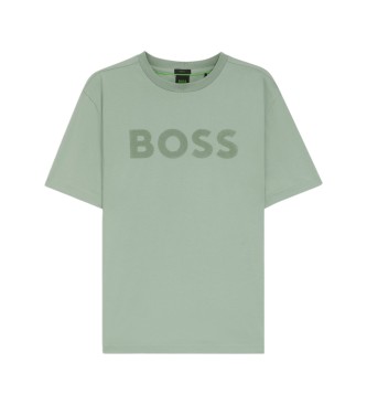 BOSS Relaxed Fit T-shirt green