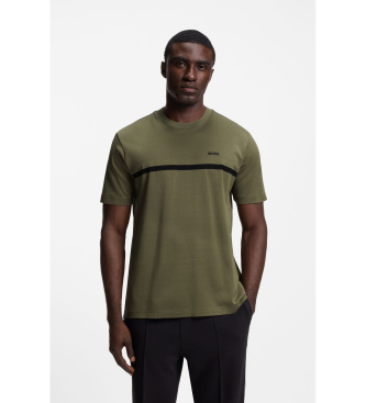 BOSS Maglietta verde Join Structure