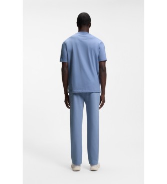 BOSS T-shirt bleu Punto Tenis