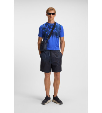 BOSS Camiseta Jump Tech azul