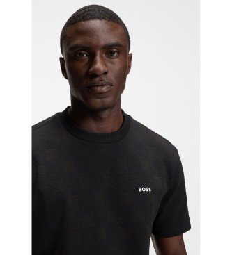 BOSS Mitglieder-T-Shirt schwarz